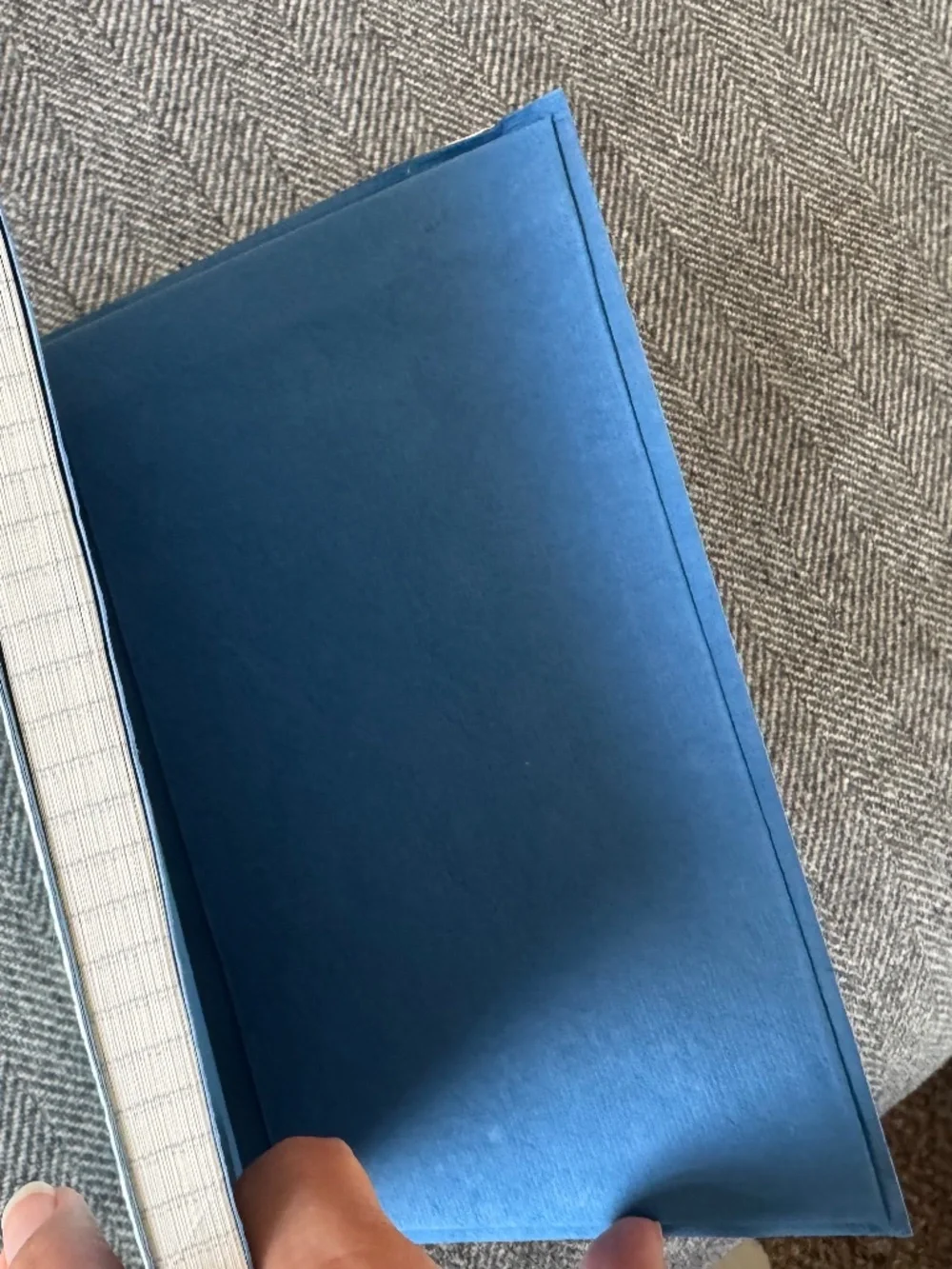 NWT, ROLLER RABBIT, BLUE AMANDA LINED JOURNAL